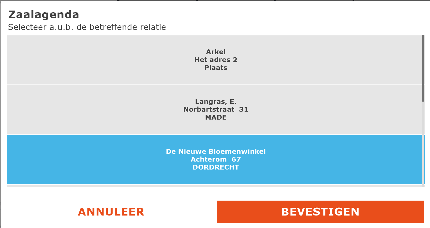 Op rekening van Mplus naar Zaalagenda